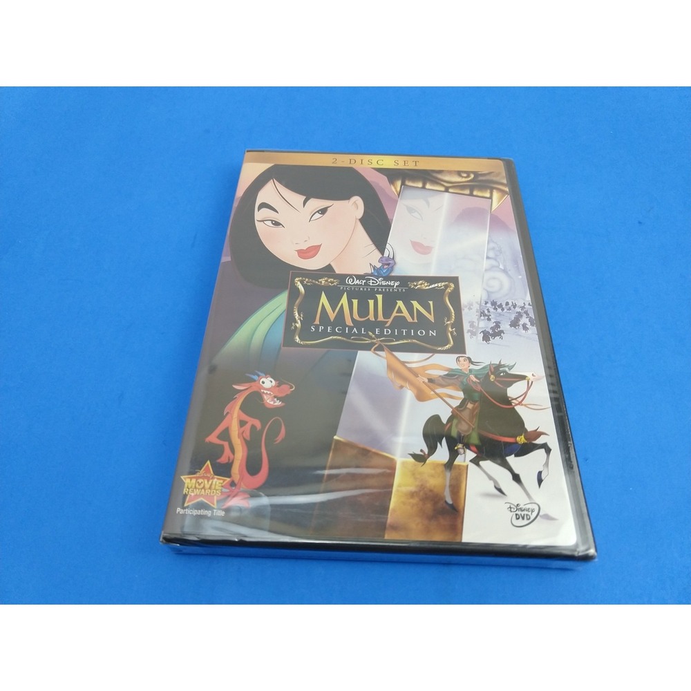 Disney Mulan Special Edition 2-Disc Set DVD NEW SEALED